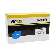 Картридж HP Q7581A / Canon 717C (Hi-Black)