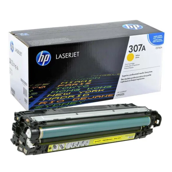 Картридж HP CE742A