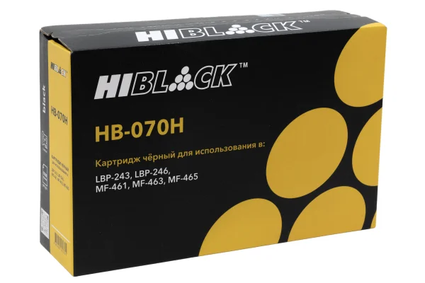 Упаковка картриджа Hi-Black HB-070H