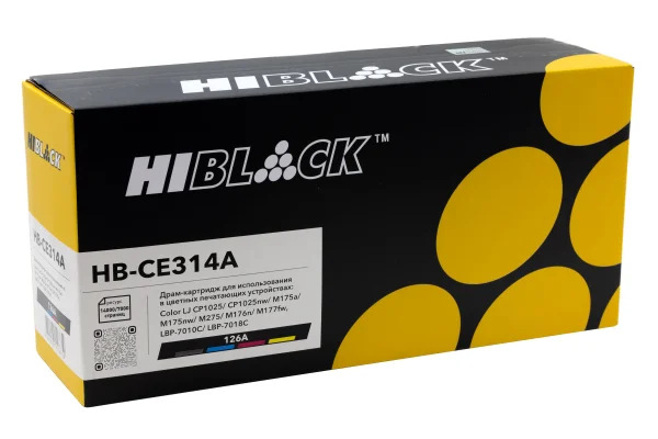 Упаковка драм-юнита Hi-Black HB-CE314A
