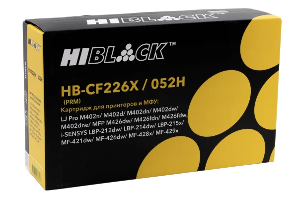 Упаковка картриджа Hi-Black HB-CF226X-PRM